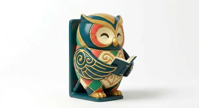 Owl bookend